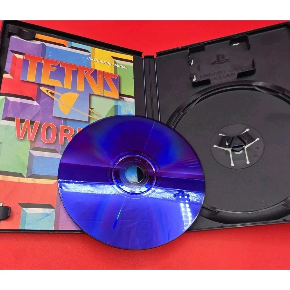 Sony Tetris Worlds PS2 Playstation 2 Game NTSC Good Puzzle Classic 2002